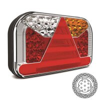 Fristom Rückleuchte LED links 7 PINs AMP-Stecker...