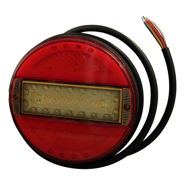 WAS Rückleuchte 742 , LED 12V-24V , universal Kabel