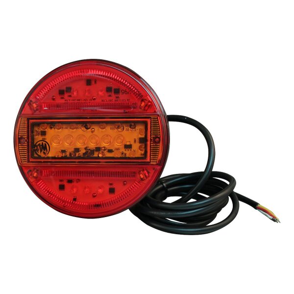 WAS Rückleuchte 744 , LED 12V-24V , universal Kabel