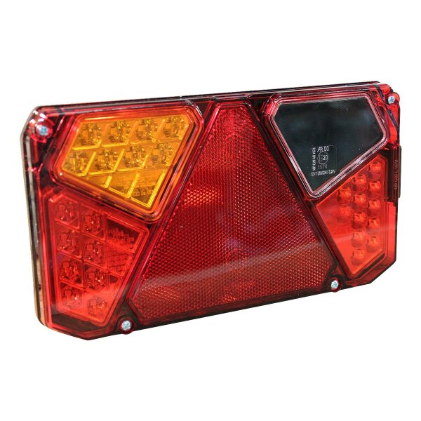 WAS Rückleuchte 917 , 12-24V , links 5 PINs Bajonett