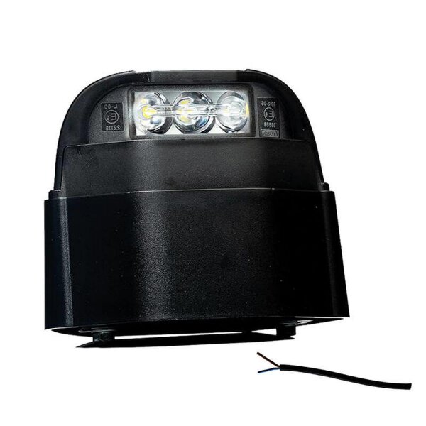 Fristom Kennzeichenleuchte LED 12/24v 120,3 x 57 x 97mm 50cm Kabel 72mm  CE, ECE-R10 / R4