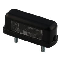 Radex Kennzeichenleuchte 802 Kabelhülse anschluss