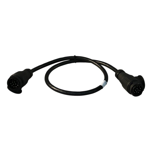 Novio Verlängerungskabel 13 polig,  2 Meter, Stecker / Steckdose