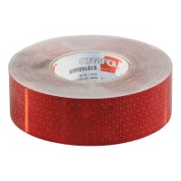 Novio Aufkleber Anhänger >3500kg 50mm x 50mtr Rot