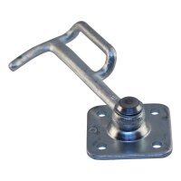 Novio Buegelverschluss nr. 0 rechts glanz verzinkt 60x60mm