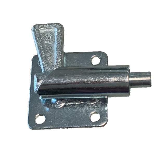 Novio Zugriegel, anschraubausführung zum Anschrauben Zapfen Ø10 links glanz verzinkt