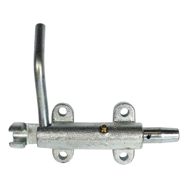 Novio Zugriegel zum Anschrauben (Buca-Verschluss) links glanz verzinkt