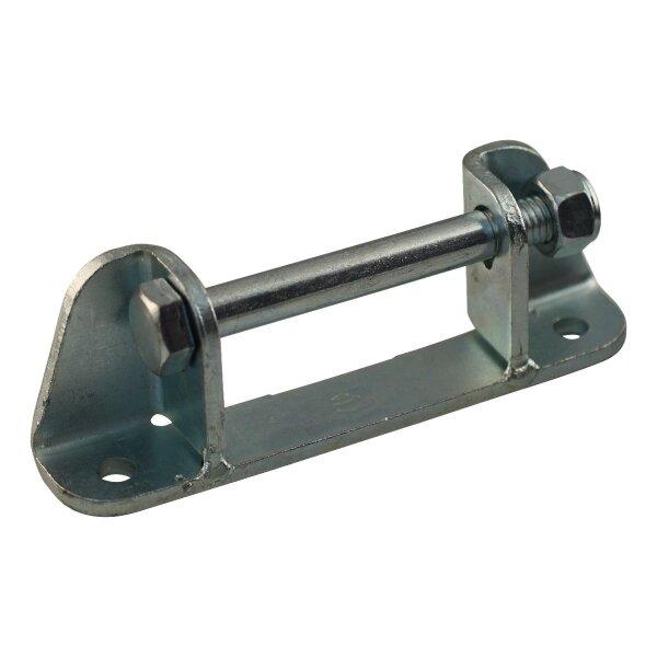 Novio Montagebügel Stellbordscharnier mit höhenunterschied, zum anschrauben Edelstahl