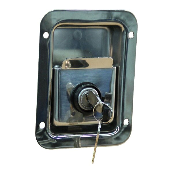 Novio Kofferschloss Edelstahl ohne Gummidichtung