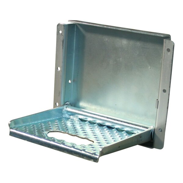 Novio Trittstufe Klapptritt Einbau klappbar feuerverzinkt