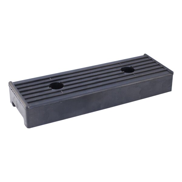 Novio Bootsauflage Auflagekissen Gummi schwarz 300x101x43mm