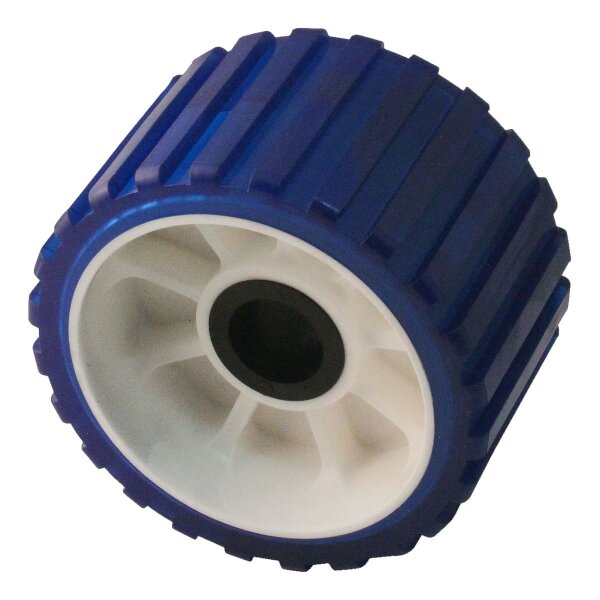 Knott Kimmrolle PVC blau Ø128mm 75mm Ø26mm
