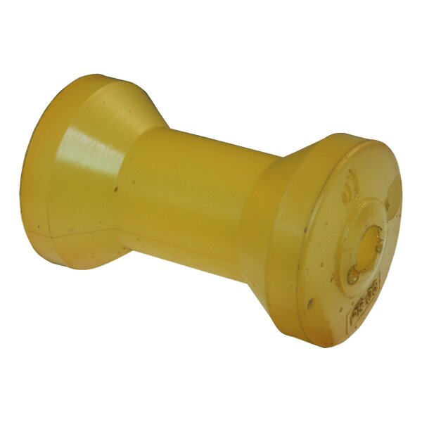 Novio Kielrolle PU gelb Ø73mm 128mm Ø16,5