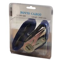 Novio Zurrgurt, 2-Teilig, mit Ratsche und S-Haken blau...