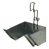 Novio Halter für Unterlegkeil glanz verzinkt