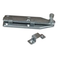 Hahn Schieberiegel Flach 100 x 35mm glanz verzinkt