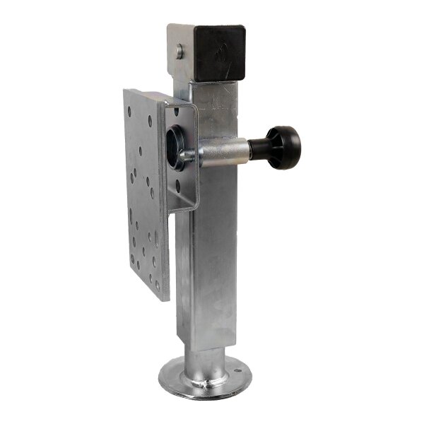 TXP:360 Stützfuss klappverrieglung SF60-DSA- SW19 universal mit erweiterter Befestigung ⧄60mm 1300kg glanz verzinkt 240mm 430mm