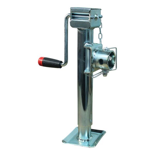 Simol Stützfuss klappverrieglung LT Ø51mm 900kg glanz verzinkt 250mm 430mm