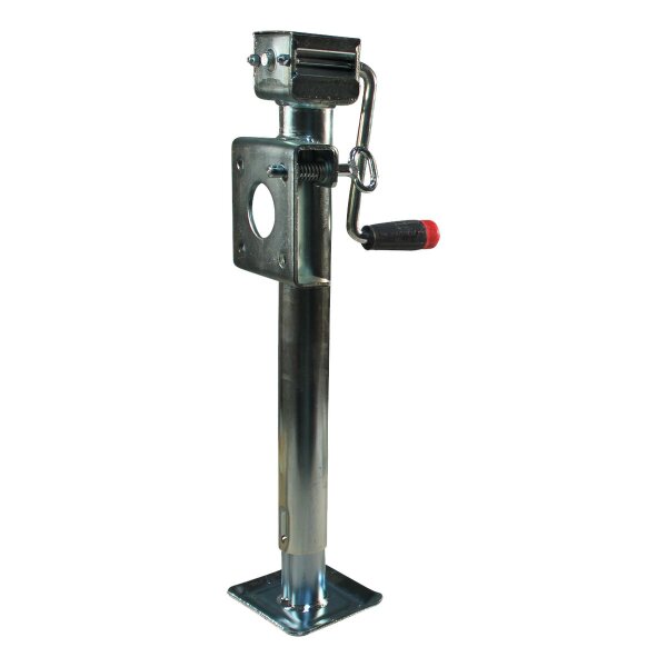 Simol Stützfuss klappverrieglung LF Ø51mm 900kg glanz verzinkt 370mm 560mm