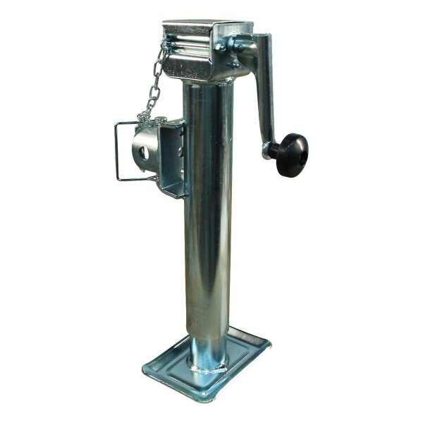 Simol Stützfuss klappverrieglung LR Ø57mm 1300kg glanz verzinkt 250mm 430mm