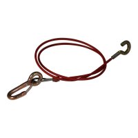 AL-KO Abreißseil 1000mm Rot Karabinerhaken