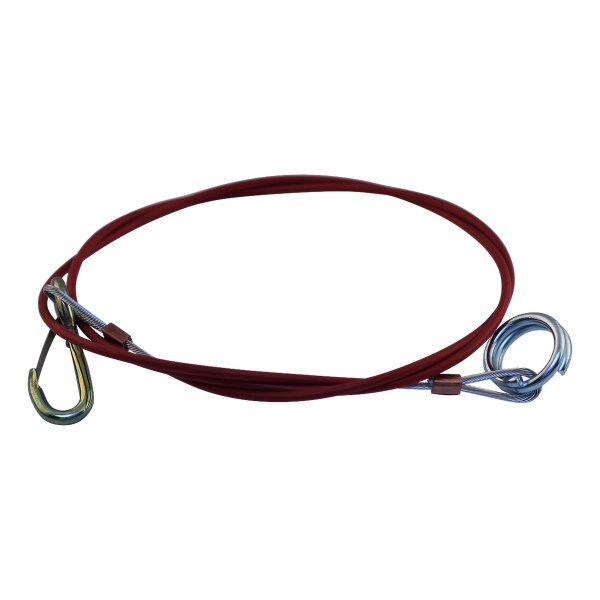 Knott Abreißseil 1400mm rot mit Ring