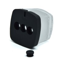 Aspöck Squarepoint Umrissleuchte weiß für PKW-Anhänger