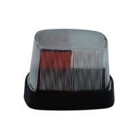 Aspöck Squarepoint Umrissleuchte rot/weiß für PKW-Anhänger