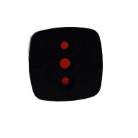 Aspöck Squarepoint Umrissleuchte rot/weiß für PKW-Anhänger