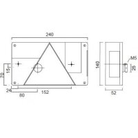 Aspöck Multipoint 1 rechts Rückleuchte
