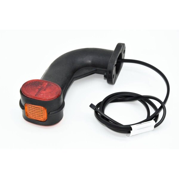 Aspöck Superpoint 2 Umrissleuchte rot/weiß rechts mit SML