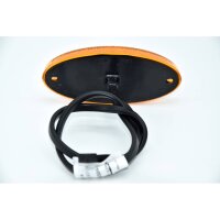 Aspöck Flatpoint 2 Seitenmarkierungsleuchte gelb LED, 0,5m DC-Kabel