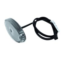Aspöck Flatpoint 2 Seitenmarkierungsleuchte weiß LED, 0,5m DC-Kabel