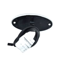 Aspöck Flatpoint 2 Seitenmarkierungsleuchte weiß LED, 0,5m DC-Kabel