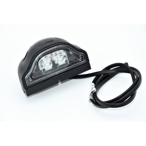 Aspöck Regpoint LED Kennzeichenleuchte mit DC-Kabel 800mm