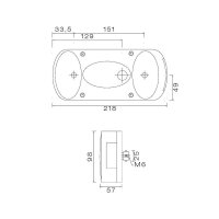 Aspöck Midipoint 2 rechts Rückleuchte