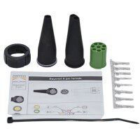 Aspöck Bajonettverbinder 8-polig grün