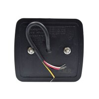 LED Rücklichte 98x105mm mit Kennzeichenleuchte für PKW-Anhänger und Traktor
