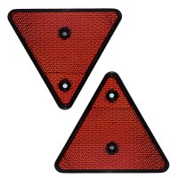 LED-Rückleuchten Set magnetisch inkl. 7,5m Kabel & Dreieckrückstrahler Anhänger