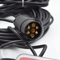 LED-Rückleuchten Set magnetisch inkl. 7,5m Kabel & Dreieckrückstrahler Anhänger