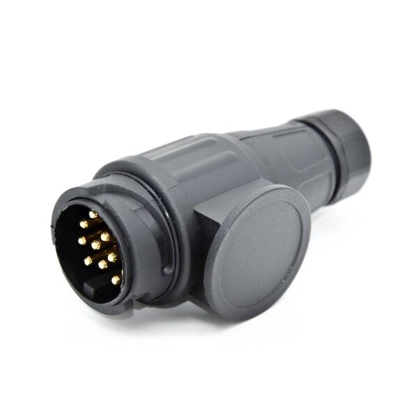 Anhängerstecker 13-polig 12V lang