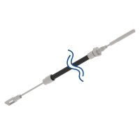 Knott Bremsseil 35006.28, schwarz, Typ A mit HL=1400 mm /...