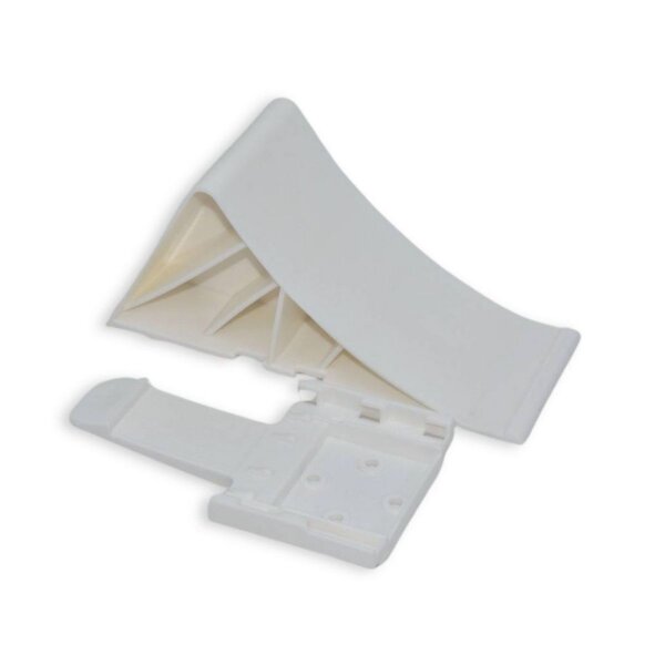 Tripus Unterlegkeil weiß mit Halter