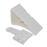 Tripus Unterlegkeil weiß mit Halter