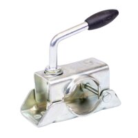 Klemmhalter Ø 48mm Stahl verzinkt mit Knebelschraube