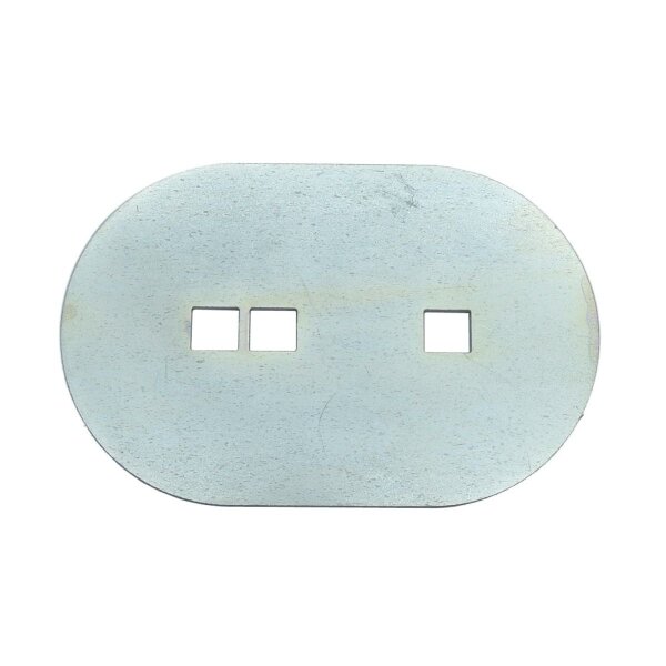 Gegenplatte für Zurrlasche, 140 x 90 mm