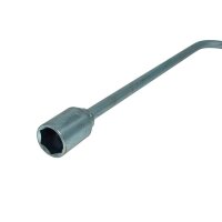 Handkurbel SW19 Länge 660mm sechskant für Kurbelstützen