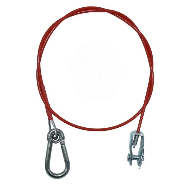 Knott Abreißseil 1,05 Meter mit Gabelkopf und Karabiner