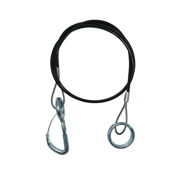 Abreißseil 1 Meter mit Haken und Ring Abreißleine