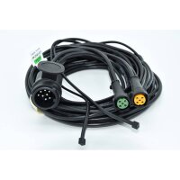 Aspöck Kabelsatz 13 pol., 5 Meter, 2x Abgang